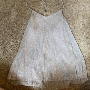 Sparkly, strappy tank